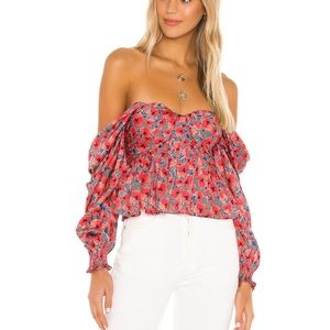 House of Harlow Burna Blouse